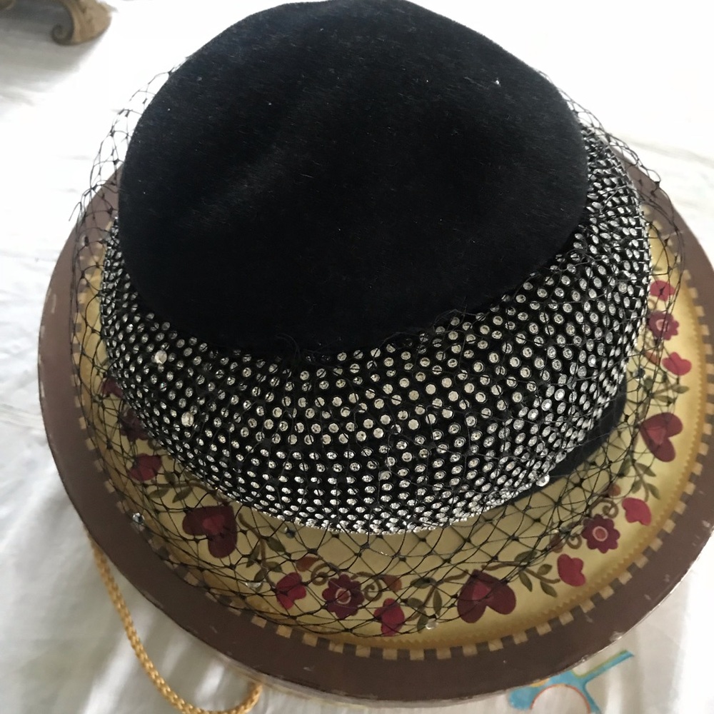 Jack McConnell black felt hat